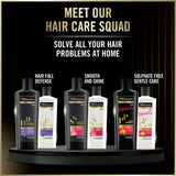 TRESemme Keratin Smooth Shampoo 580ml With Keratin Protein and Argan Oil | Salon-Like Smooth Hair | Up To 72H Frizz Control