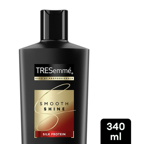 TRESemme Smooth Shine Shampoo 340ml With Vitamin H and Silk Protein | Salon-Smooth Silky Hair| Shiny and Smooth Hair | Intense Hydration