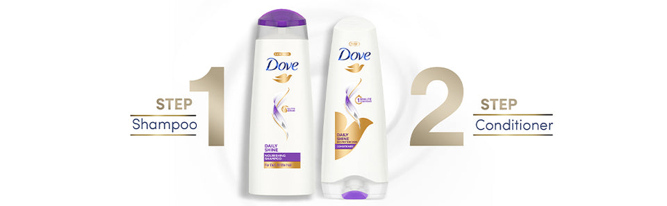 Dove Daily Shine Conditioner| 335ml