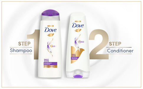 Dove Daily Shine Conditioner, 180ml