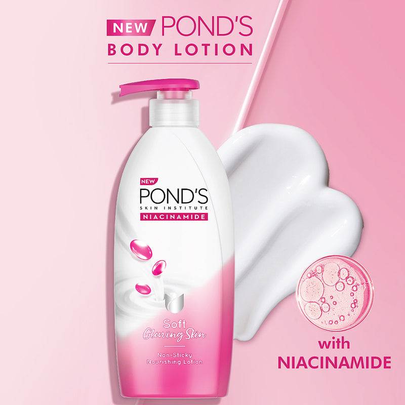 POND'S Niacinamide Nourishing Body Lotion for Soft, Glowing Skin 275 ml