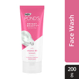 Ponds Bright Beauty Spotless Glow Facewash with Vitamin B3, Glow with dead skin cells removal