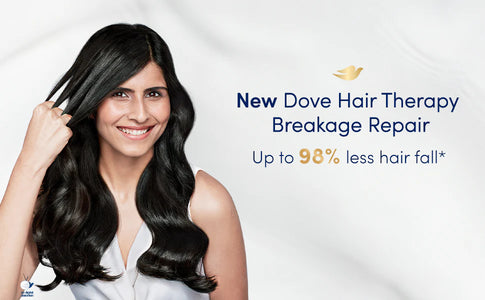 Dove Hair Therapy Breakage Repair Conditioner, No Parabens & Dyes, With Nutri-Lock Serum, 380ml