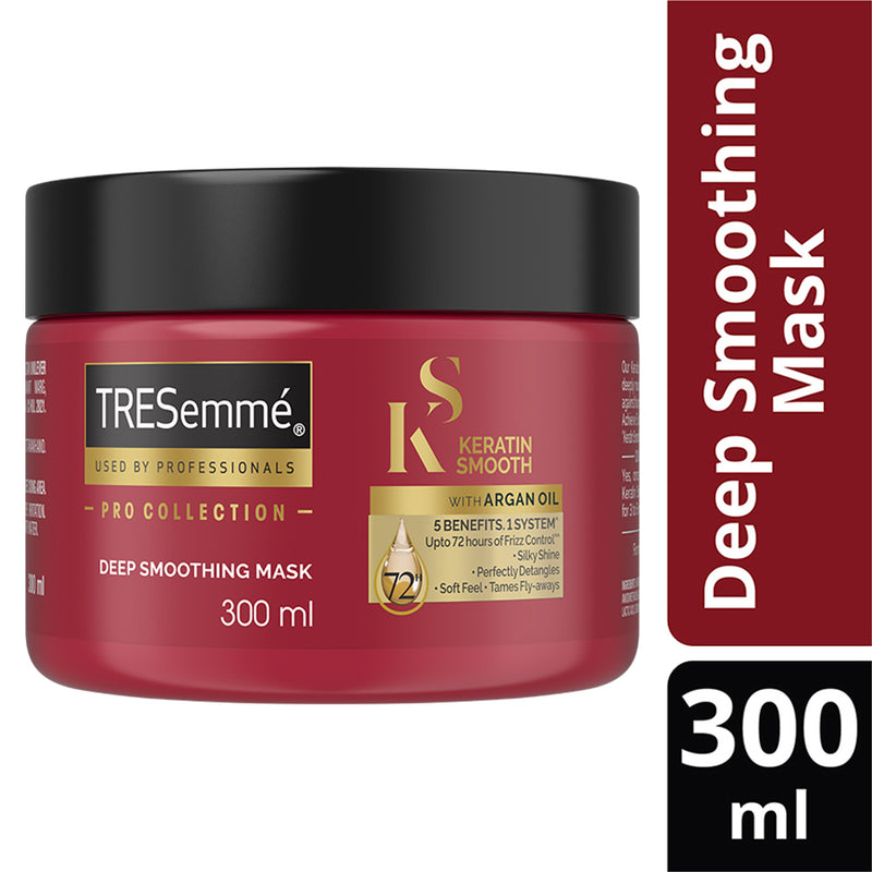 Tresemme Keratin Smooth Conditioner, 340ml and Tresemmé Keratin Mask 300ml (Combo Pack)