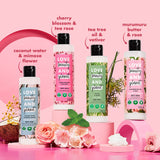 Cherry Blossom & Tea Rose Body Wash & Lotion Combo (200ml + 190ml)