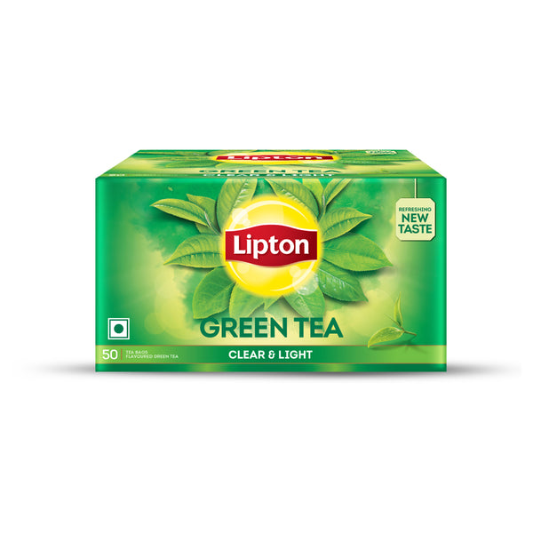 Lipton Clear & Light Green Tea Bags 50 pcs