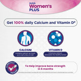 Horlicks Women's Plus Chocolate Health Drink 400 g Refill Pack, Nutrition for strong Bones with 100% daily Calcium & Vitamin D - No Added Sugar