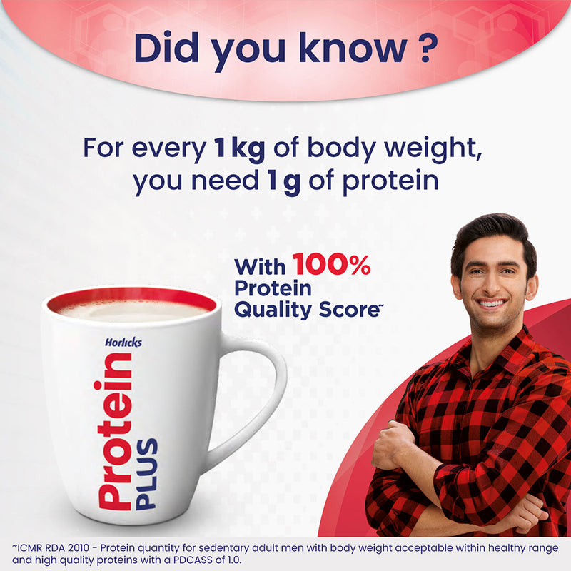 Horlicks Protein Plus- 400g BIB Vanilla