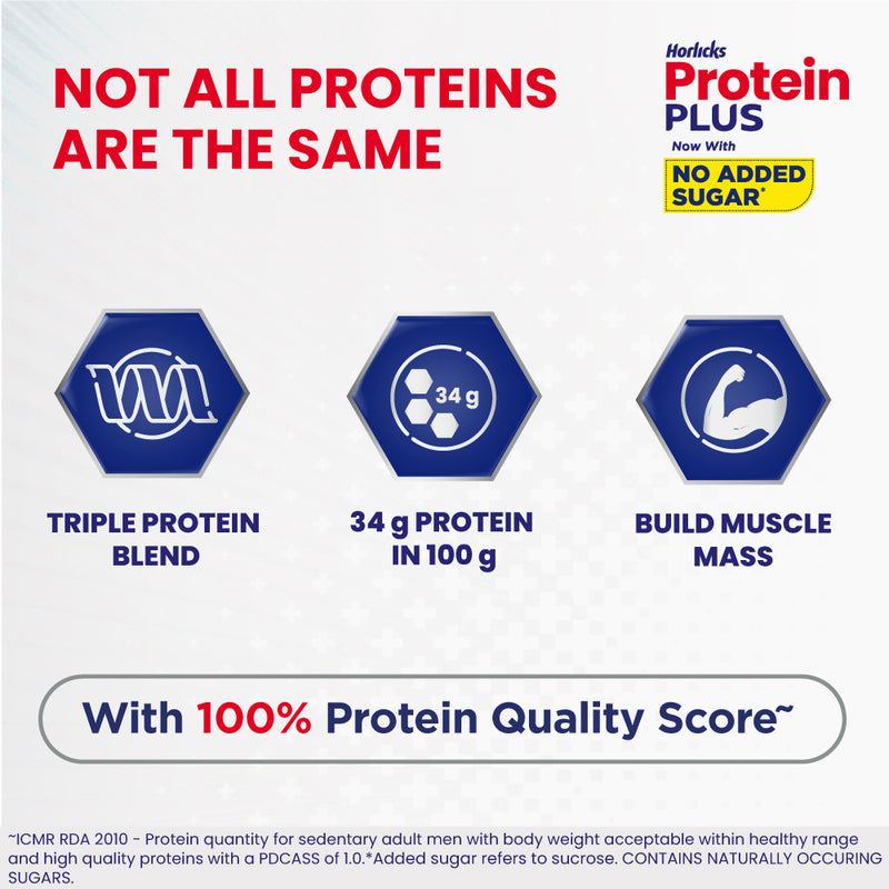 Horlicks Protein Plus- 400g BIB Vanilla