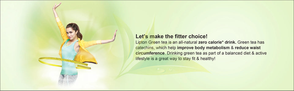 Lipton Honey Lemon Green Tea Bags 100 pcs|| All Natural Flavour|| Zero Calories - Improves Metabolism & Reduces Waist