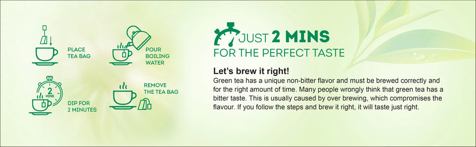 Lipton Pure & Light Green Tea - 100 Tea bags