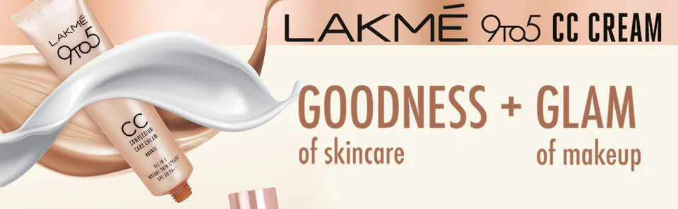 Lakme 9 to 5 Complexion Care CC Cream, Biege 30g