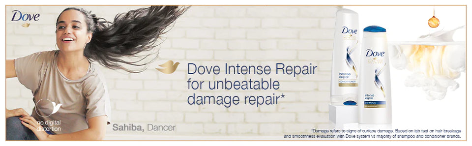 Dove Intense Repair Shampoo, 650 ml , Dove Intense Repair Conditioner, 340 ml and Dove Intense Damage Repair Hair Mask 300 ml (COMBO PACK)