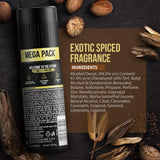 Axe Gold Temptation Long Lasting Deodorant Bodyspray For Men 215 ml