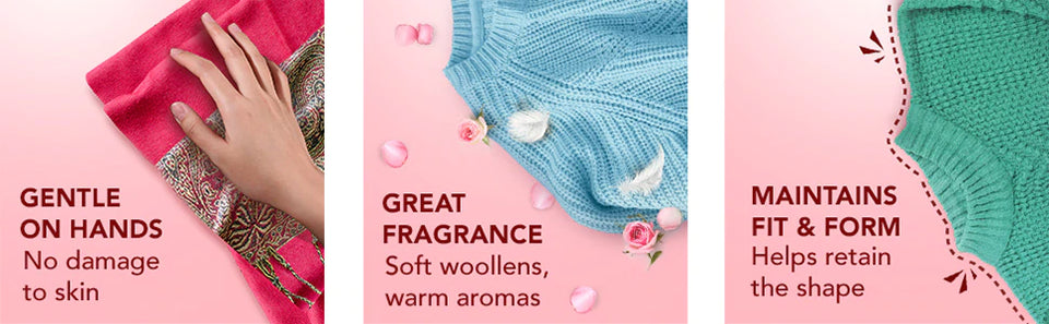Love & Care, Expert Woollens Care Combo of 2 - Easy Wash Liquid Detergent