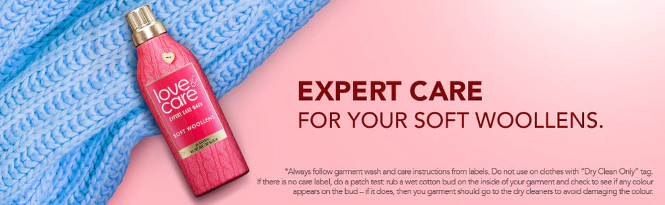 Love & Care Soft Woollens Expert Care Wash Liquid Detergent, 950ml
