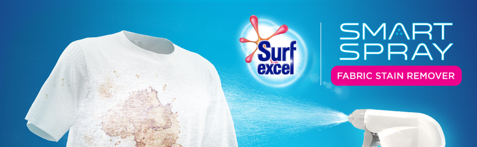 Surf Excel Smart Spray 450ml - Spot Stain Removal