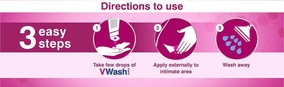 VWash Plus Expert Intimate Hygiene|| 100 ml