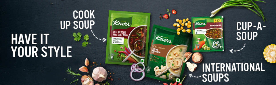 Knorr International Mushroom soup 46g | With Real Vegetables