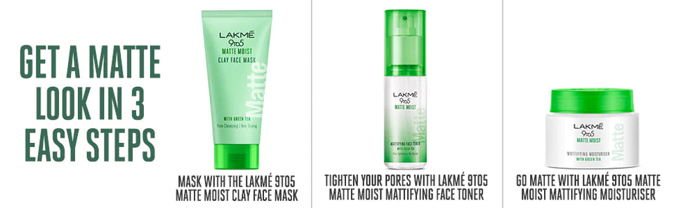 Lakme 9to5 Matte Moist Clay Face Mask 50 g
