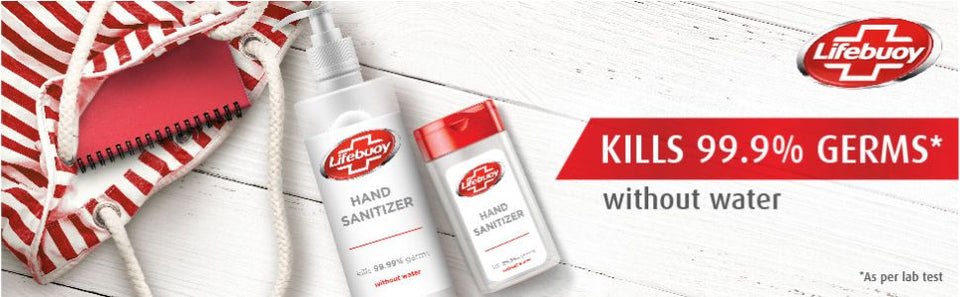 Lifebuoy alcohol based hand sanitizer 500ml