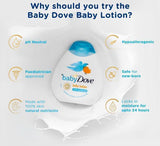Baby Dove Rich Moisture Baby Wash, Shampoo & Lotion Combo (200ml)