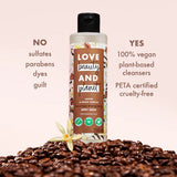 Love Beauty & Planet Moisturisng Body Wash 200ml|| with Coffee & Warm Vanilla|| Sulfate Free|| Paraben Free- Liquid Shower Gel