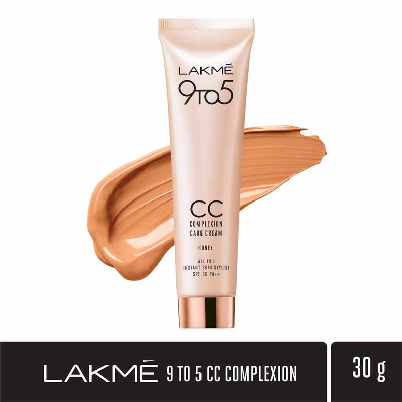 Lakme 9 to 5 Complexion Care CC Cream, Honey 30g