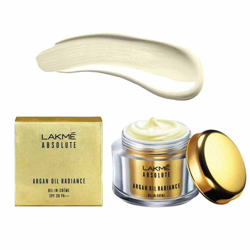 Lakme Absolute Argan Oil Radiance Oil-in-Creme|| 50 g