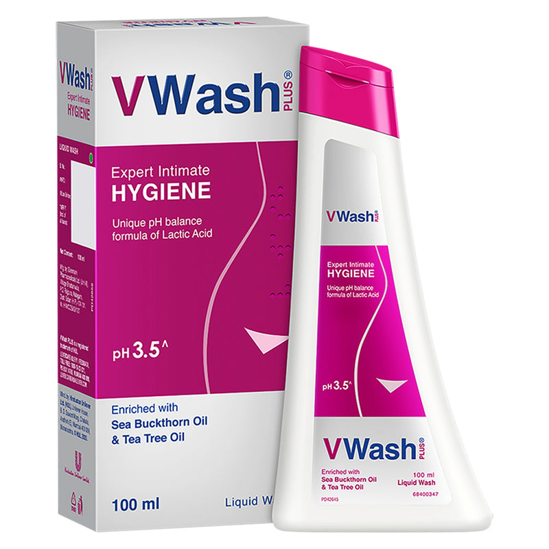 VWash Plus Expert Intimate Hygiene, 100ml