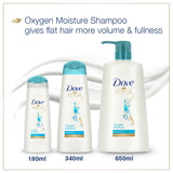 Dove Oxygen Moisture Shampoo|| 340 ml