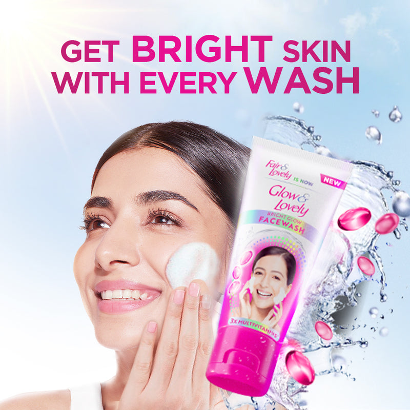 Glow & Lovely Bright Glow Facewash 50g