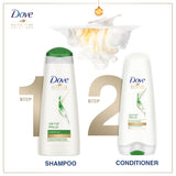 Dove Hair Fall Rescue Shampoo 1 L|| For Damaged Hair|| Hair Fall Control for Thicker Hair - Mild Daily Anti Hair Fall Shampoo for Men & Women