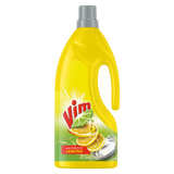 Vim Fresh Lemon Fragrance Dishwash Liquid Gel 1.8 L|| Leaves No Residue|| Grease Cleaner For All Utensils - Liquid Kitchen Soap