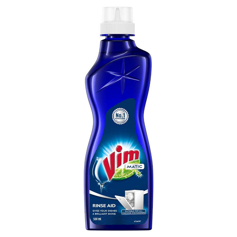 Vim Matic Dishwash Rinse Aid, 500ml