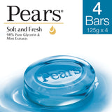 Pears Soft & Fresh, 125g (3x125g+1)
