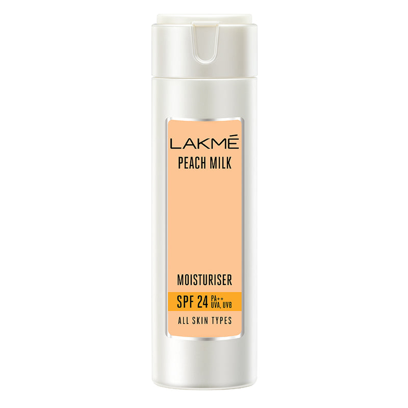 Lakme Peach Milk Moisturizer SPF 24 PA Sunscreen Lotion 120ml