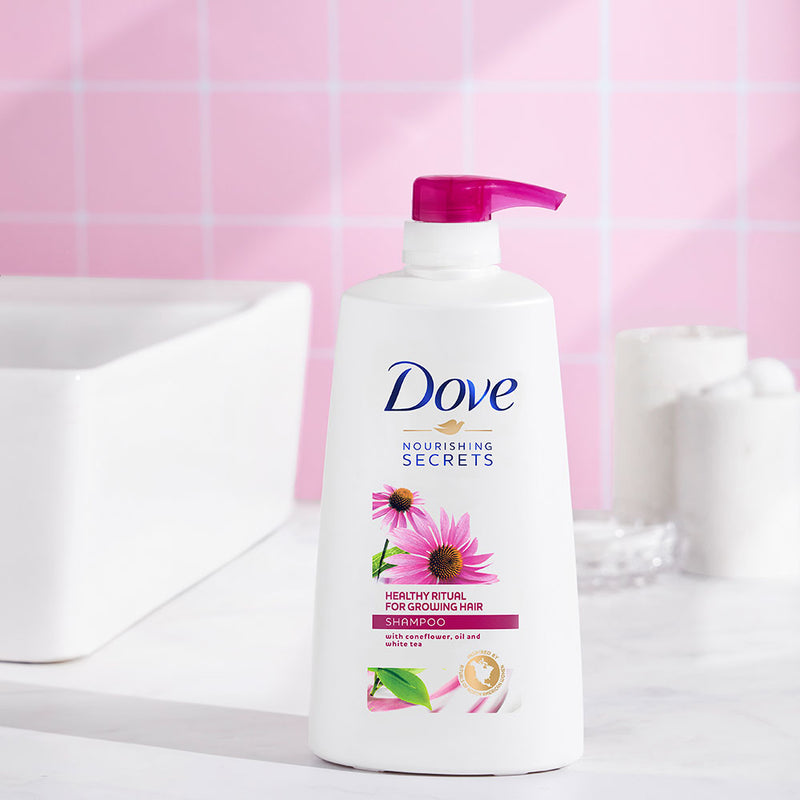 Dove Healthy Ritual for Growing Hair Shampoo|| 650 ml