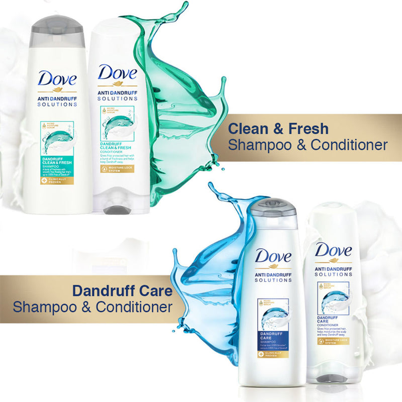 Dove Dandruff Clean & Fresh Shampoo|| 340 ml