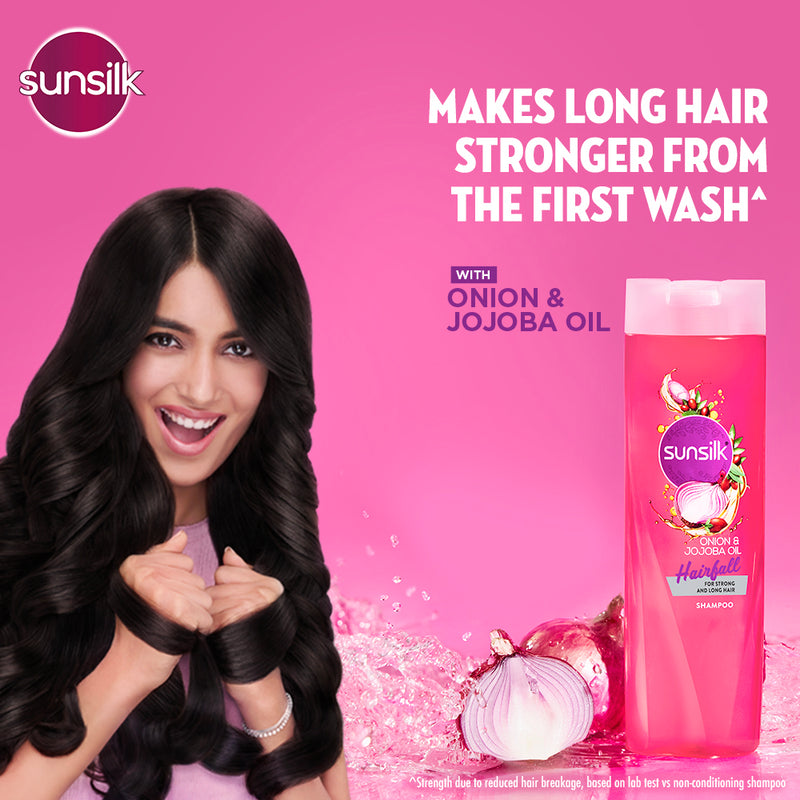 Sunsilk Onion & Jojoba Oil Hairfall Shampoo, 370ml
