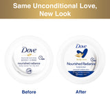 Dove Body Love Nourished Radiance Body Butter Paraben Free|| 48hrs Moisturisation with Plant Based moisturiser Soft Radiant Skin 140g