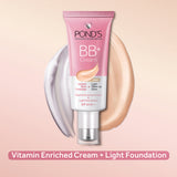 POND'S BB+ Cream, Instant Spot Coverage + Light Make-up Glow - Ivory 30g