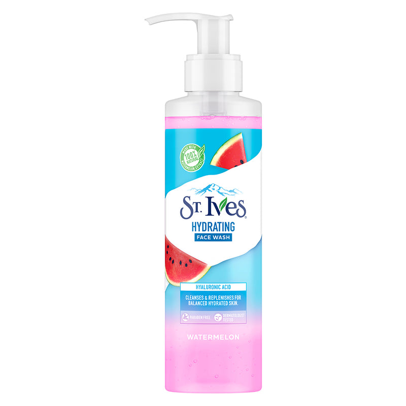 St Ives Watermelon Hydrating Face Wash for Deeply Clean Hydrated skin 190g