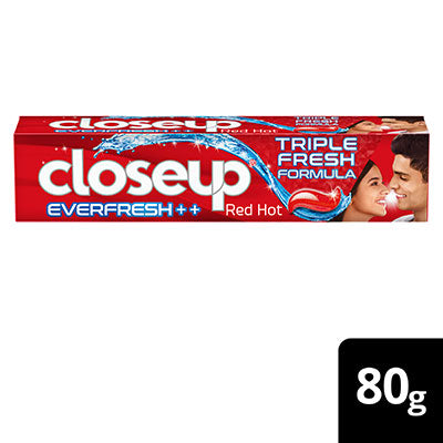 Closeup Everfresh++ Red Toothpaste Hot 80g