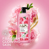 Lux Body Wash Soft Skin French Rose & Almond Oil SuperSaver XL Pump Bottle with Long Lasting Fragrance|| Glycerine|| Paraben Free|| Extra Foam|| 750 ml