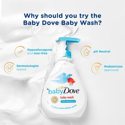 Baby Dove Rich Moisture Tip-To -Toe Body Wash - 200ml