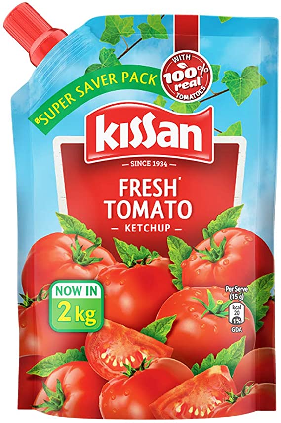 Kissan Fresh Tomato Ketchup, 2 kg