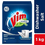 Vim Matic All in One Dishwasher Tablets 30 pc + Rinse Aid 500ml + Dishwasher Salt 1kg  (Combo Pack)