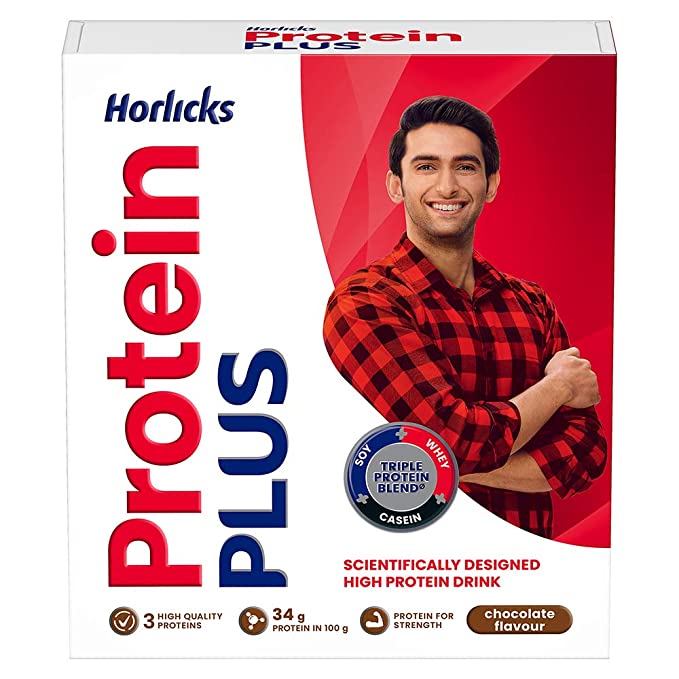 Horlicks Protein Plus Chocolate Carton|| 200 g