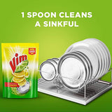 Vim Fresh Lemon Fragrance Dishwash Liquid Gel 1.8L Refill Pack|| Leaves No Residue|| Grease Cleaner For Utensils - Liquid Kitchen Soap Super Saver Offer